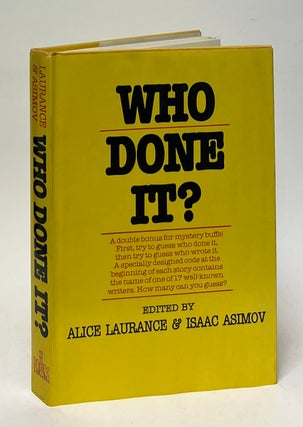 Item #10038 Who Done It? Alice Laurance, Isaac Asimov