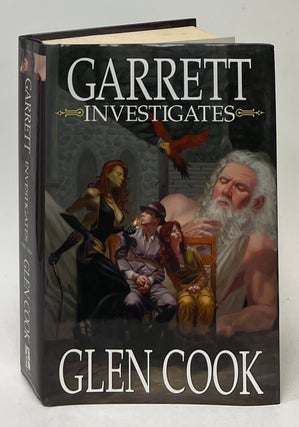 Item #10045 Garrett Investigates; Deadly Quicksilver Lies, Petty Pewter Gods, Faded Steel Heat....