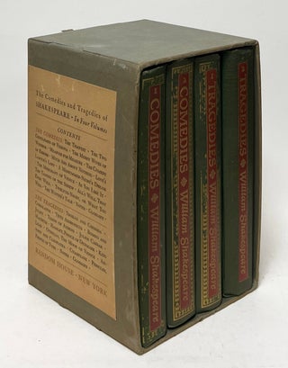Item #10139 The Comedies and Tragedies of Shakespeare [4 Vols]. William Shakespeare
