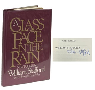 Item #10224 A Glass Face in the Rain; New Poems. William Stafford