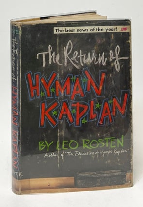 Item #10251 The Return of Hyman Kaplan. Leo Rosten