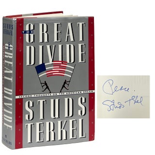 Item #10260 The Great Divide; Second Thoughts on the American Dream. Studs Terkel
