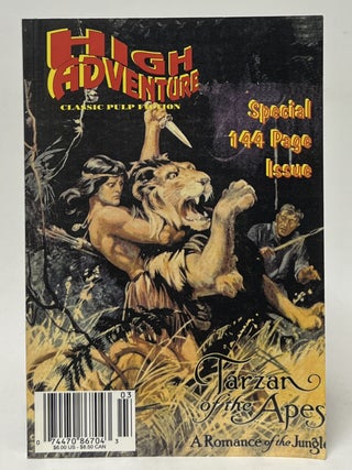 Item #10738 High Adventure Number 33. Edgar Rice Burroughs, John P. Gunnison