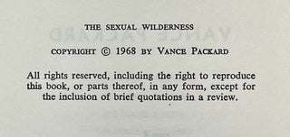 The Sexual Wilderness; The Contemporary Upheaval in Male-Female Relationships