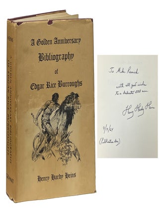 Item #11173 A Golden Anniversary Bibliography of Edgar Rice Burroughs. Henry Hardy Heins