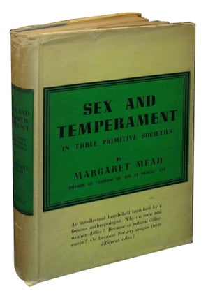 Item #1166 Sex and Temperament in Three Primitive Societies. Margaret Mead
