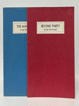 Item #12289 Beyond Thirty and The Man-Eater. Edgar Rice Burroughs