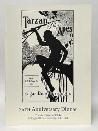 Item #12513 The 75th Anniversary Dinner Celebrating the First Publication of a Hardcover Novel by...