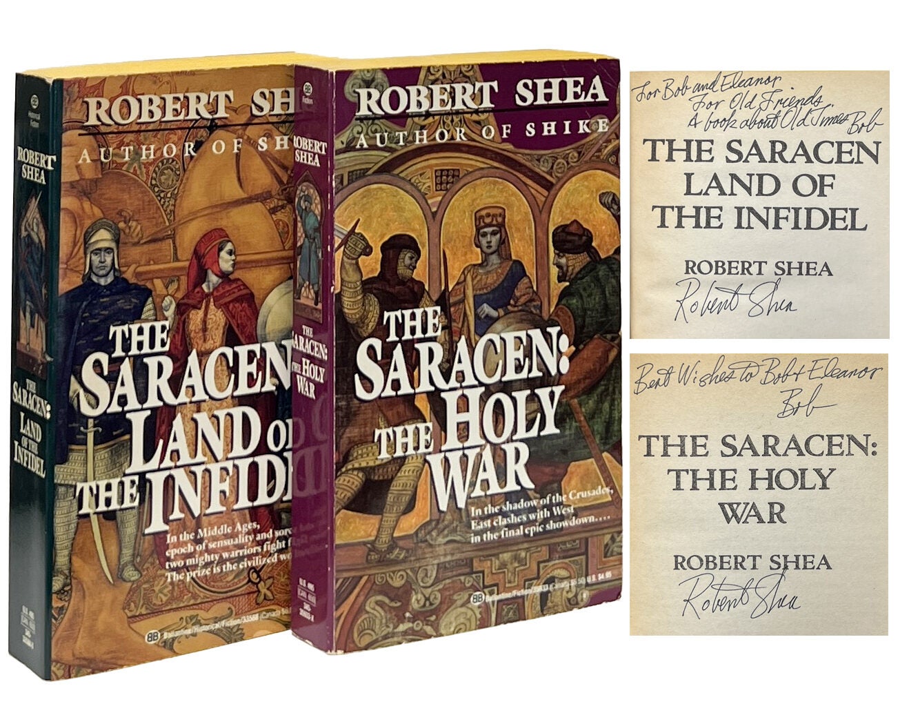 The Saracen: Land of the Infidel and The Holy War Complete in Two ...