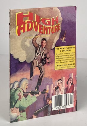 Item #15171 High Adventure Number 35. Edgar Rice Burroughs, John P. Gunnison