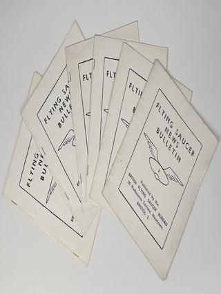 Item #15266 Six Issues of British Flying Saucer Bureau Sighting Bulletin. E. L Plunkett