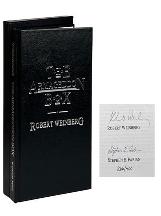 Item #15440 The Armageddon Box. Robert Weinberg