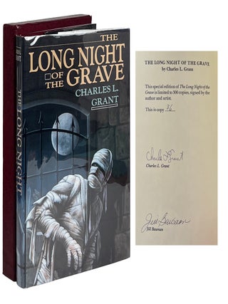 Item #15759 The Long Night of the Grave. Charles L. Grant