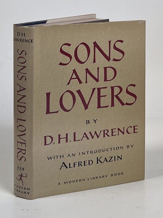 Item #16115 Sons and Lovers. D. H Lawrence
