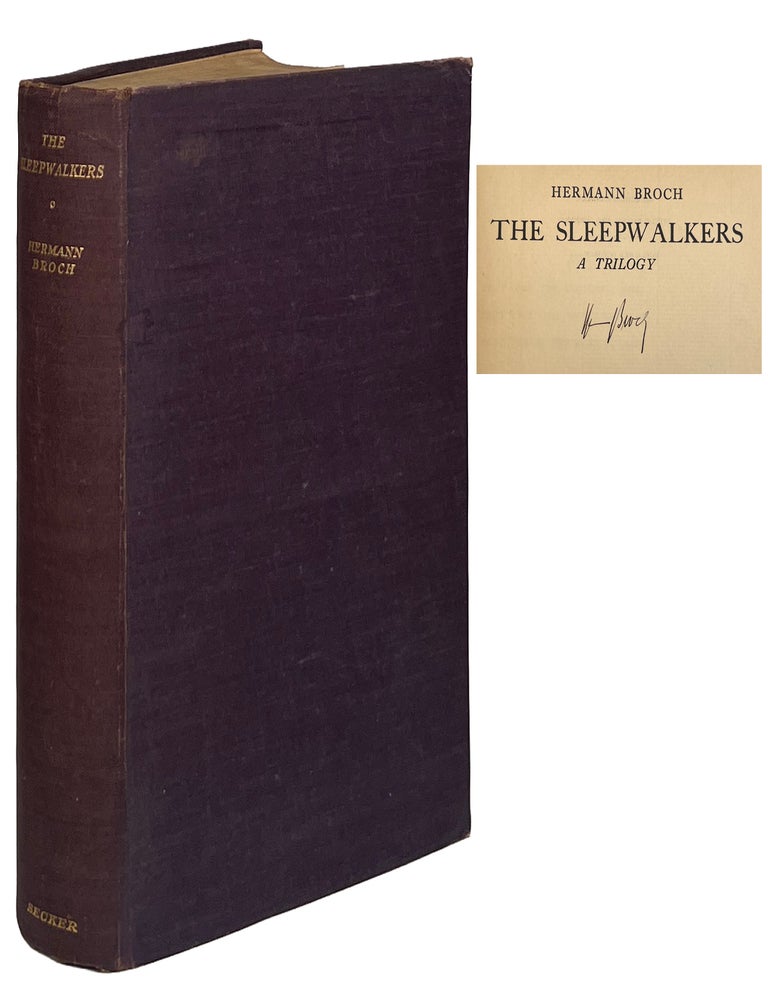 Item #16124 The Sleepwalkers. Hermann Broch.