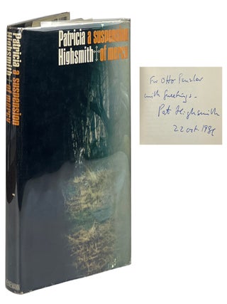 Item #16268 A Suspension of Mercy. Patricia Highsmith