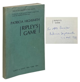 Item #16269 Ripley's Game. Patricia Highsmith