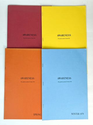Item #16488 Four Issues of Awareness: The Quarterly Journal of Contact (UK). J. H Quanjer