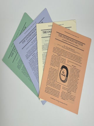 Item #16552 Four Issues of The Entheogen Review 1995-1996; A Quarterly Ethnobotanical Update. Jim...