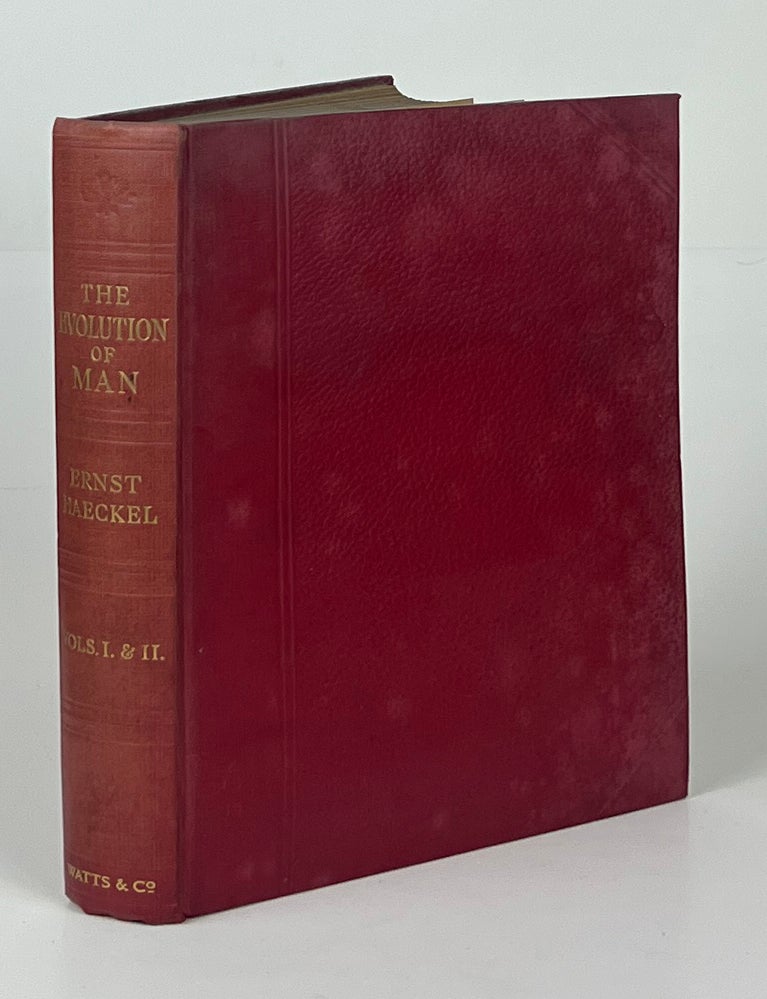 Item #16745 The Evolution of Man Vols. I and II.; A Popular Scientific Study. Ernst Haeckel.