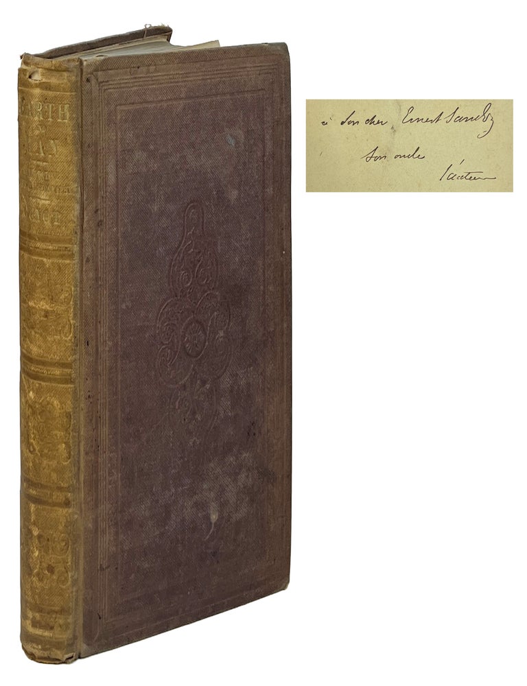 Item #16795 The Earth and Man: Lectures on Comparative Physical Geography, in its Relation to the History of Mankind. Arnold Guyot.