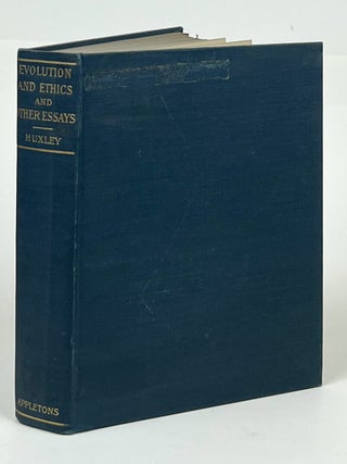 Item #16844 Evolution and Ethics and Other Essays. Thomas H. Huxley