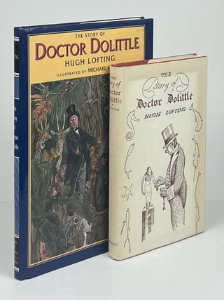 Item #17049 Two Doctor Dolittle Books Owned by Samantha Eggar. Hugh Lofting