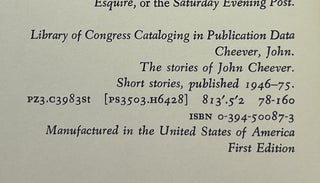 The Stories of John Cheever