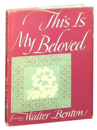 Item #2260 This Is My Beloved. Walter Benton