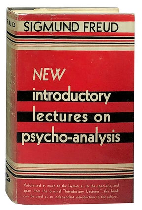 Item #2981 New Introductory Lectures on Psycho-analysis. Sigmund Freud