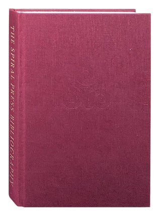 Item #3322 The Spiral Press 1926-1971; A Bibliographical Checklist. Philip N. Cronenwett