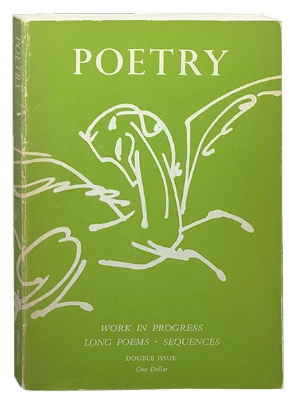 Item #3328 Poetry April-May 1965; Work in Progress, Long Poems, Sequences. Henry Rago.
