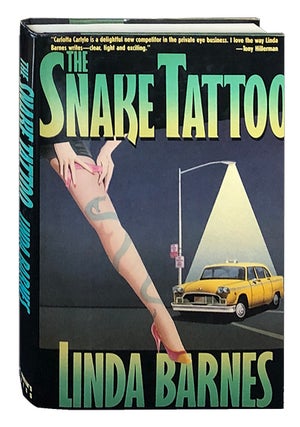 Item #3792 The Snake Tattoo. Linda Barnes