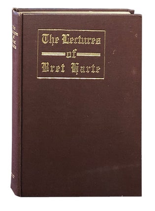 Item #3799 The Lectures of Bret Harte. Bret Harte
