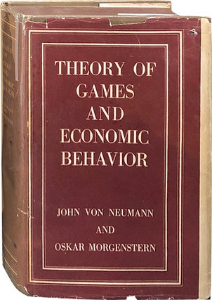 Item #3908 Theory of Games and Economic Behavior. John Von Neumann, Oskar Morgenstern