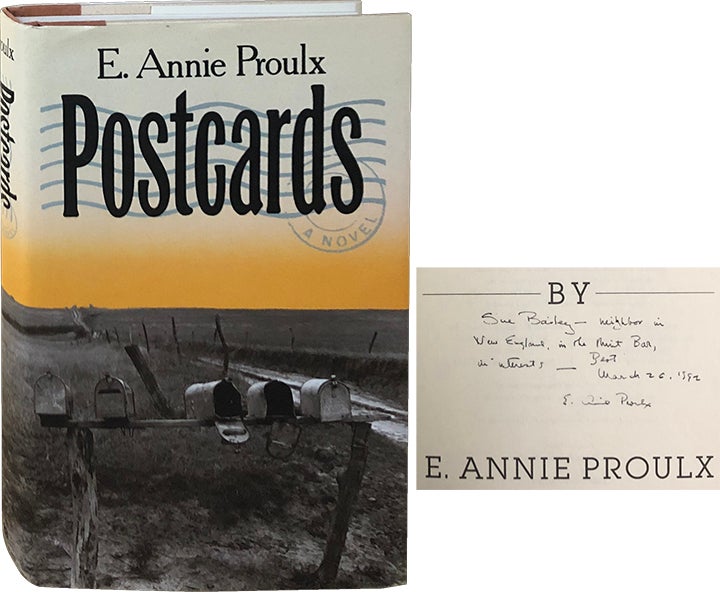 Item #4024 Postcards. E. Annie Proulx.