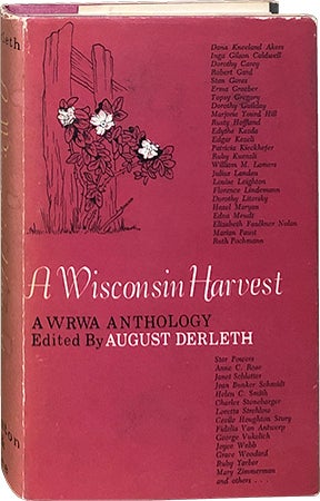 Item #4189 A Wisconsin Harvest. August Derleth.