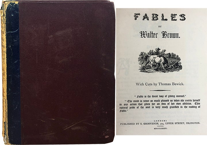 Item #4616 Fables. Walter Brown.