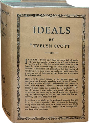 Item #4716 Ideals. Evelyn Scott.