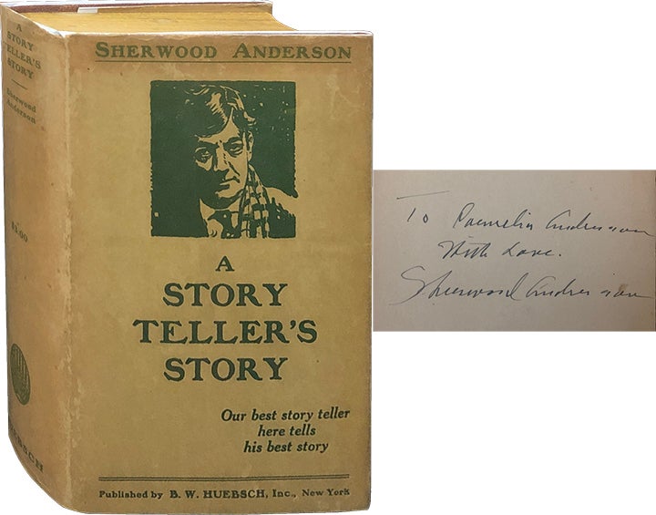 Item #4964 A Story Teller's Story. Sherwood Anderson.