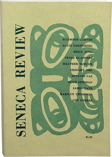 Item #5087 Seneca Review Vol. IV, No. 1 May 1973. James Crenner, Ira Sadoff.