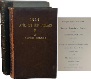 Item #5122 1914 and Other Poems. Rupert Brooke