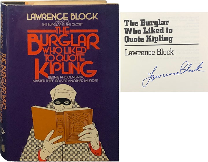 Item #5568 The Burglar Who Liked to Quote Kipling. Lawrence Block.