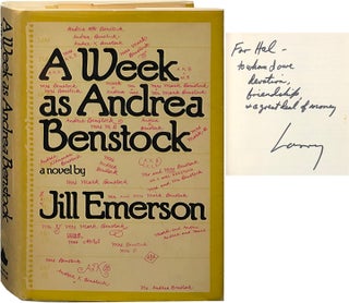 Item #5570 A Week as Andrea Benstock. Jill Emerson, Lawrence Block