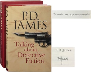 Item #5606 Talking about Detective Fiction. P. D. James