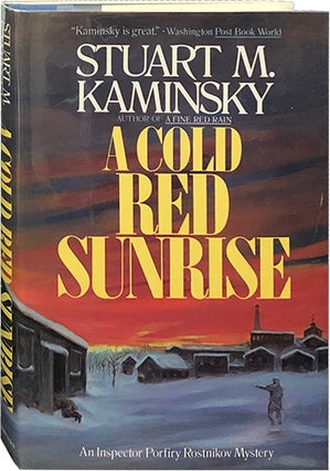 Item #5650 A Cold Red Sunrise. Stuart Kaminsky
