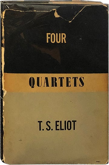Item #5672 Four Quartets. T. S. Eliot.