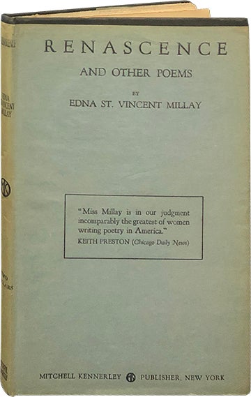 Item #5733 Renascence. Edna St. Vincent Millay.