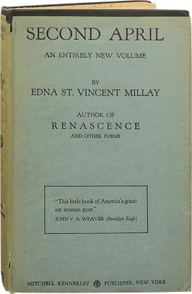 Item #5734 Second April. Edna St. Vincent Millay