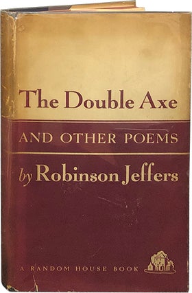 Item #5844 The Double Axe and Other Poems. Robinson Jeffers
